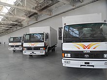 Tata LPT Trucks made at overseas plants Mel-kii motornyi zavod.JPG