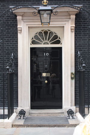 English: 10 Downing Street door
