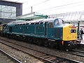 Class 40, no. 40145 at Carlisle