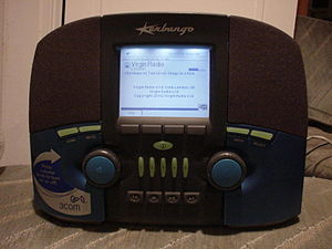 The first internet radio. Photographed in 2002...