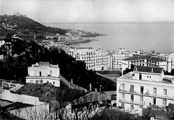 City and harbor of Algiers, circa 1921