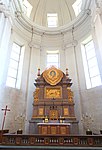 Koret och altaret innan renoveringen 2015-2018 (2014).