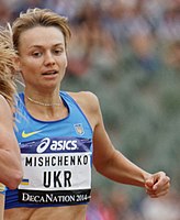 Die neuntplatzierte Anna Mischtschenko