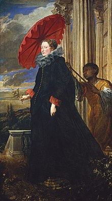 Marchesa Elena Grimaldi, di Anthony van Dyck, 1623.