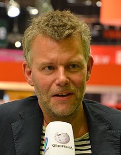 Jan Arnald / Arne Dahl intervjuad för Wikipedia på Bok & Bibliotek-mässan i Göteborg 2012