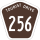 Tourist Drive 256 marker