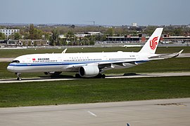 國航空中客車A350-900於希斯羅機場