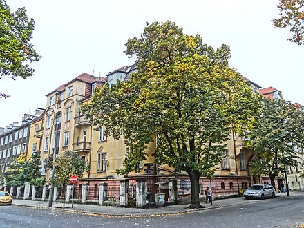 View of both facades