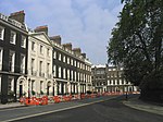 Numbers 28–38 Bedford Square and attached railings