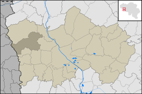 Localisation de Blandain