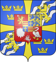 Coat of Arms of the House of Sweden-Holstein