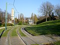 Voie de tramway - Parc de la Bergère