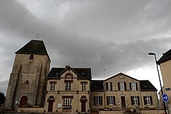 Skyline of Boisville-la-Saint-Père