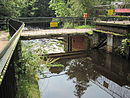 Brücke an der Poppenbüttler Schleuse