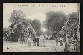 La Rue de Malabry et le vrai Robinson