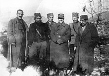 Chetniks and Germans in Podgorica 1944.jpg