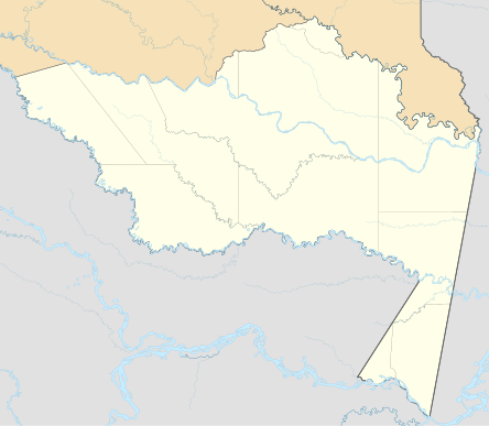 Location map Колумбиэ Амазонас