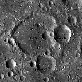 Снимок зонда Lunar Reconnaissance Orbiter.