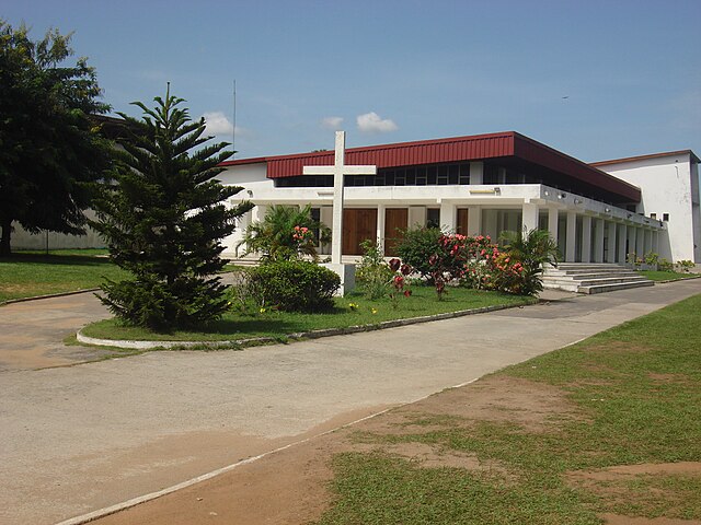 Église méthodiste à Cocody, Côte d'Ivoire.