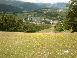 La piste Cerf Rouge en 2011.