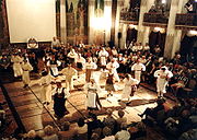 Estonian folk dancing