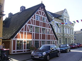 Altländer vakwerkhuis te Finkenwerder (1817)