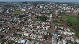 Faxinal dos Guedes van boven gezien