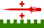 Flag of Akhaltsikhe Municipality.svg
