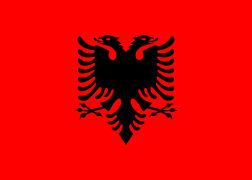 Ալբանիայի դրոշ