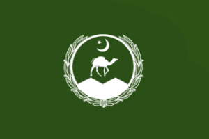English: Flag of the Balochistan province, Pak...