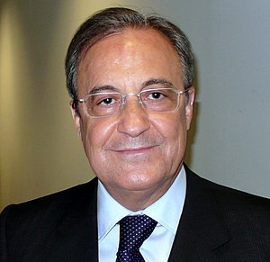 English: Florentino Pérez, Spanish businessman...
