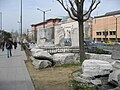Останки от Форума и триумфалната арка на Теодосий I