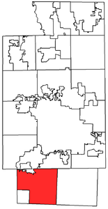 Location within Summit County