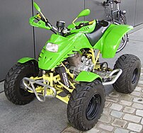 A Honda quad.