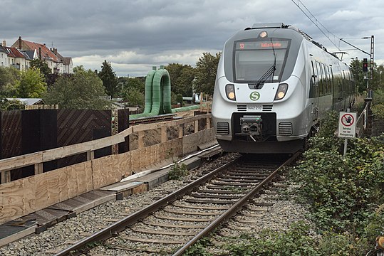 Train at Leipzig-Anger-Crottendorf