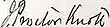 Signature de J. Proctor Knott