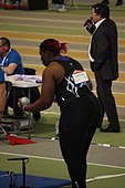 Jessica Cérival Rang elf mit 17,30 m