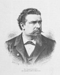 Josef Schöbl r. 1882. Kreslil Josef Mukařovský, z archivu ÚČL AV ČR.