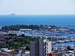 A view from Kalamış.