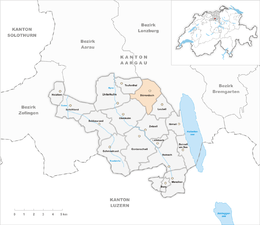 Dürrenäsch – Mappa