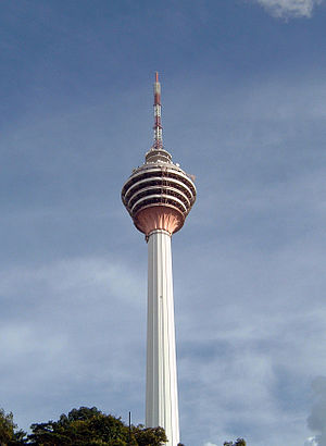 English: The Kuala Lumpur Tower in Kuala Lumpu...