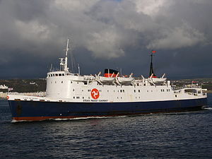 Lady of Mann arrives in Douglas, 2004