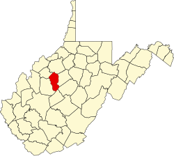 Koartn vo Calhoun County innahoib vo West Virginia