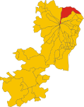 Map of comune of Castiglione di Sicilia (metropolitan city of Catania, region Sicily, Italy).svg