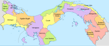 Vignette pour Provinces du Panama