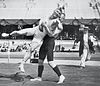 The bout between Alfred Asikainen and Martin Klein at the Stockholm Olympics