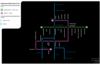 Netzplan der geplanten U-Bahn Graz.