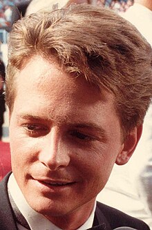 L'actor canadiense Michael J. Fox, en una imachen de 1988.