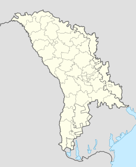 Дондушень. Карта розташування: Молдова
