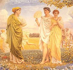 The Loves of the Winds and the Seasons 1893, Albert Joseph Moore